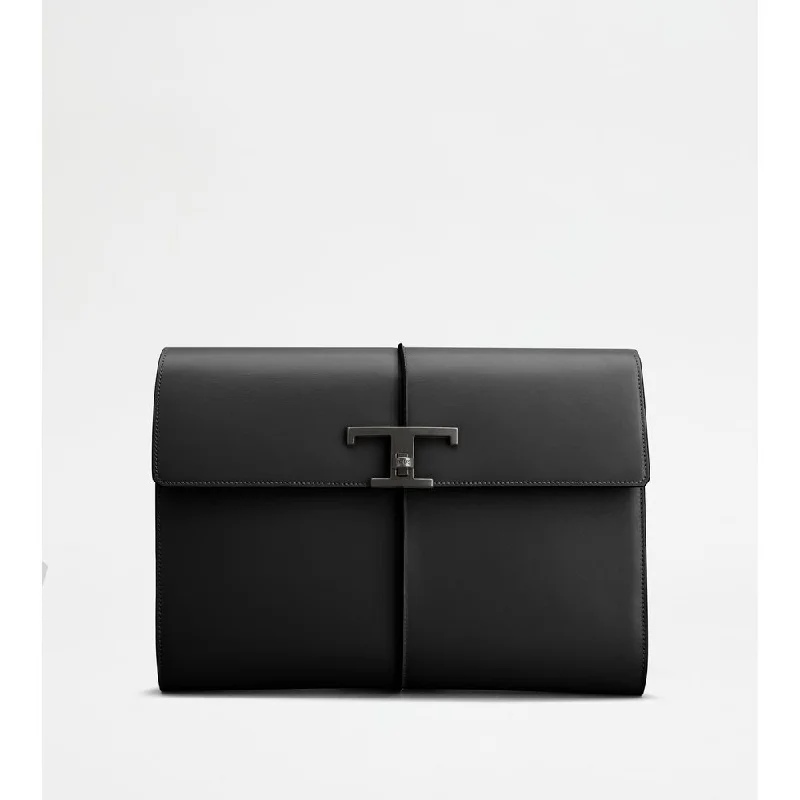 T Timeless Document Holder in Leather Small